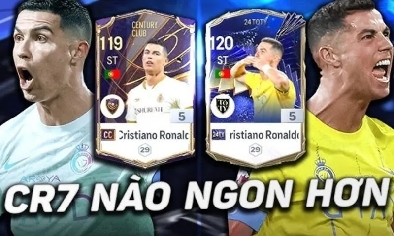 Chỉ số tổng quát của Cristiano Ronaldo trong FIFA Online 4