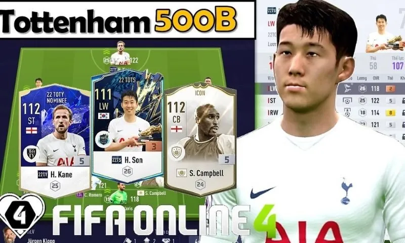 Các Cầu Thủ Quan Trọng Trong Đội Hình Tottenham FO4