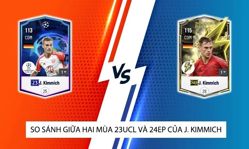 Chỉ Số Nổi Bật Của Joshua Kimmich Trong FIFA Online 4