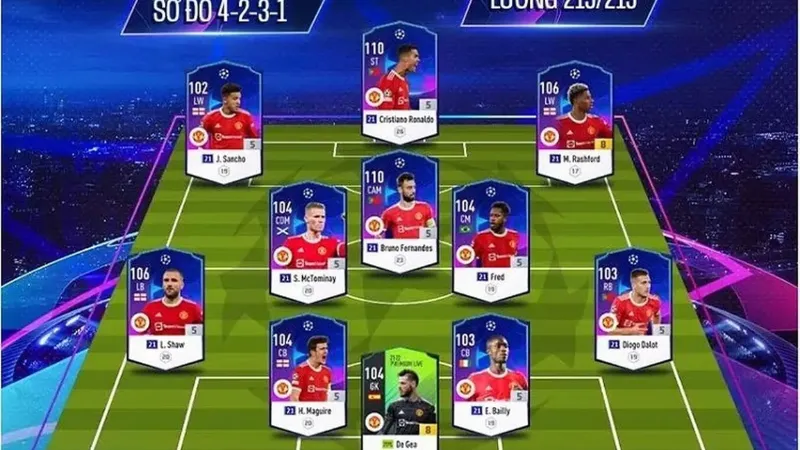 Cách nâng cấp đội hình FIFA Online 4