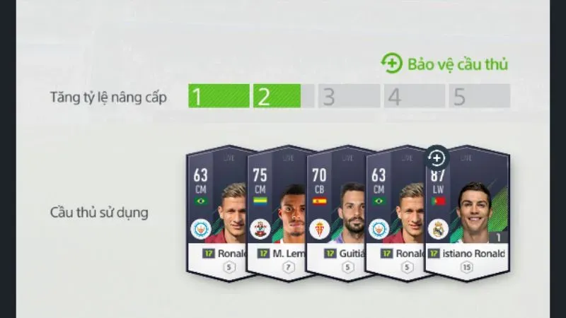 Tỉ lệ thắng FIFA Online 4